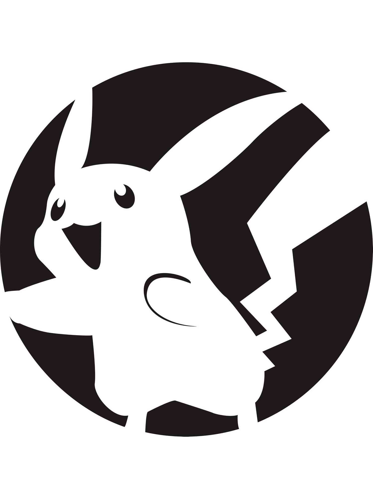 Трафареты покемонов раскраска для детей
