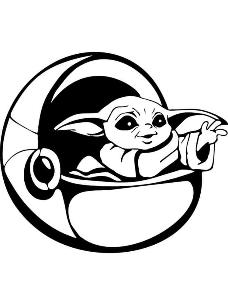 Трафареты йод для раскрашивания 2