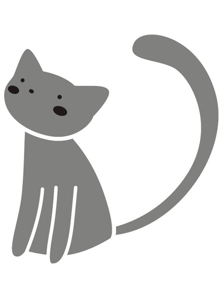 Трафареты животных раскраска для детей 2
