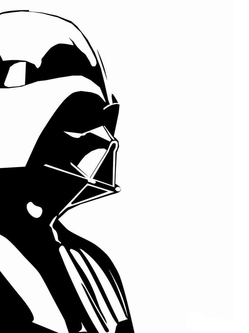 Трафареты звездных войн для раскрашивания 6
