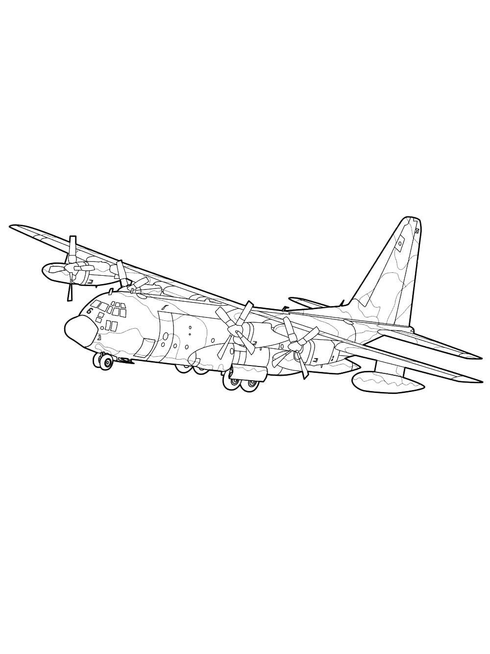 Транспортный Военный самолет