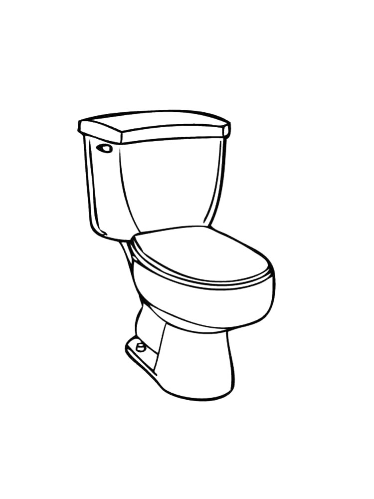 Унитаз с крышкой