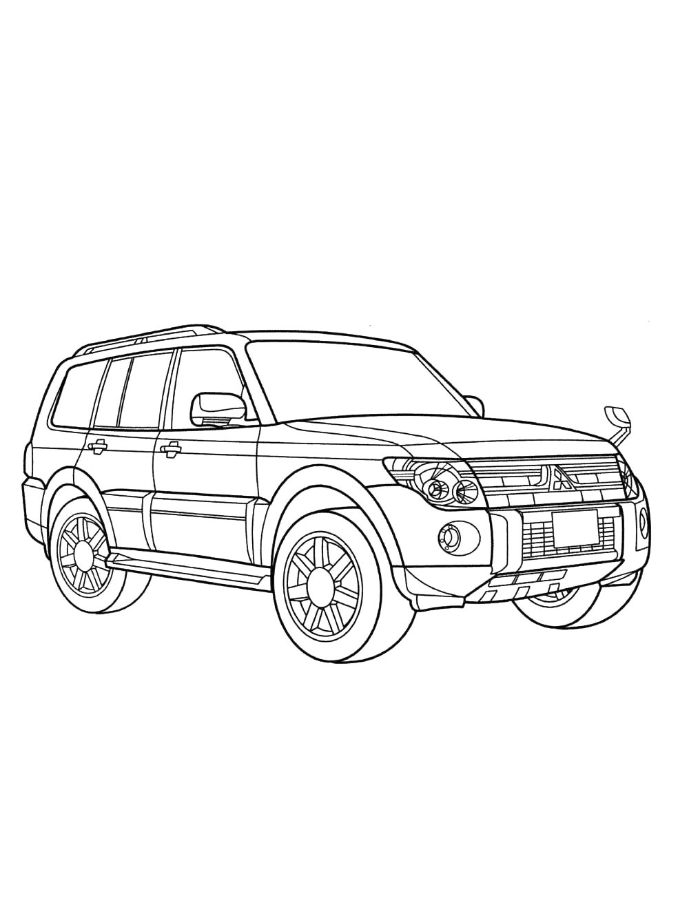 Внедорожник Mitsubishi Pajero IV