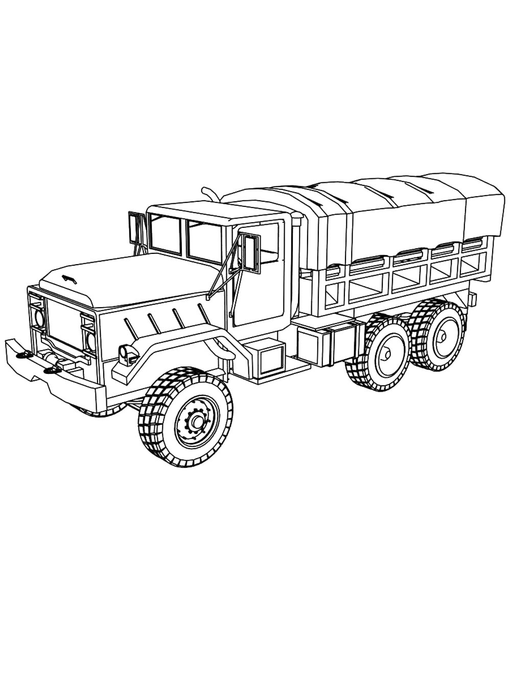 Военный грузовик