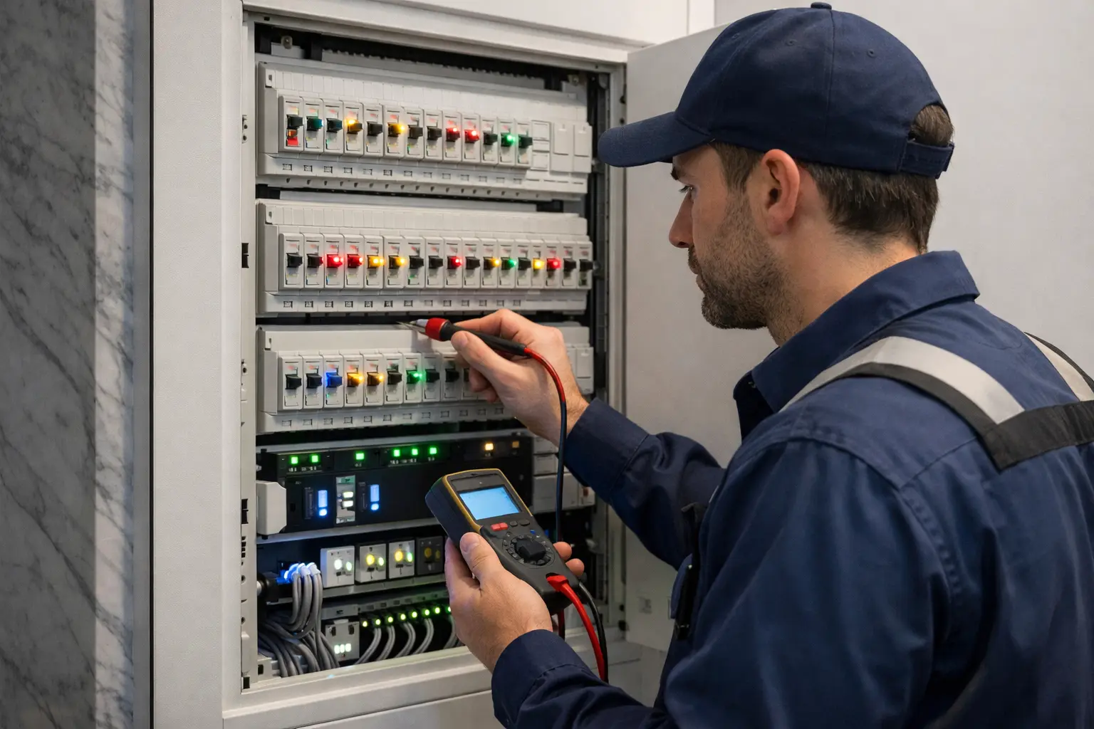 Проверка электрощита и автоматов