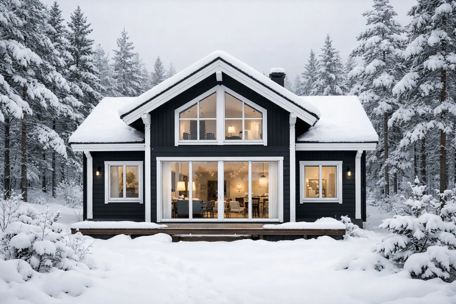 Скандинавский архитектурный стиль