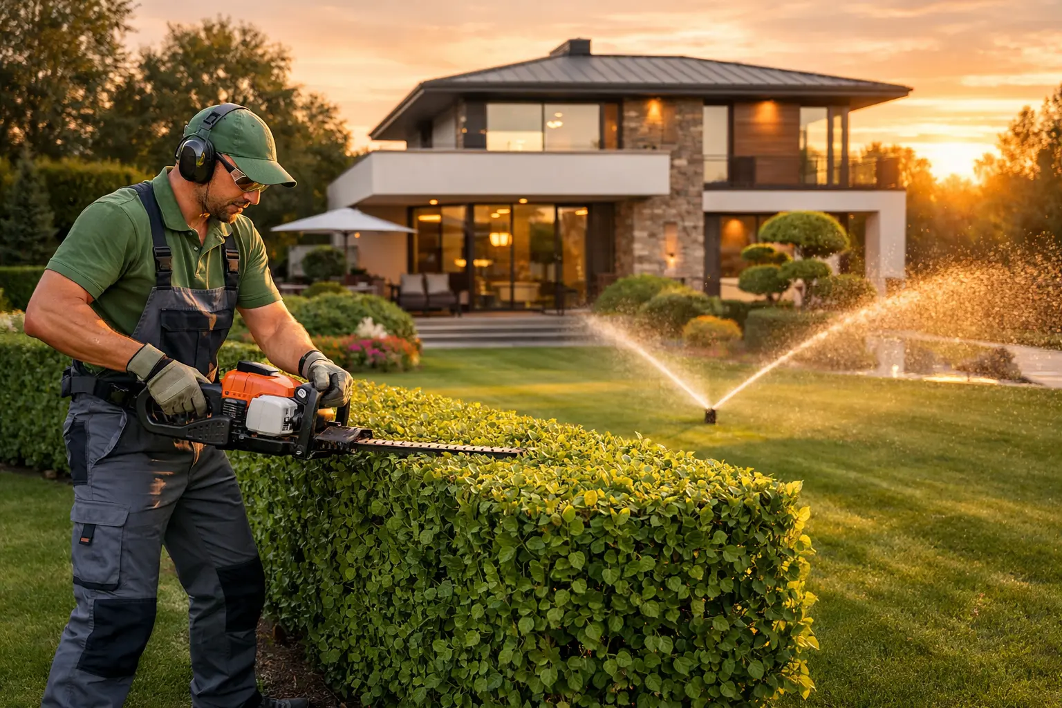 Обслуживание ландшафта