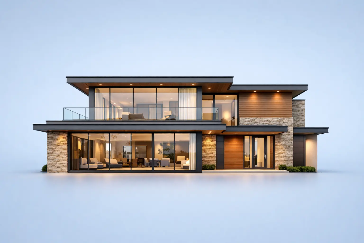 Визуализация дома по выбранным параметрам