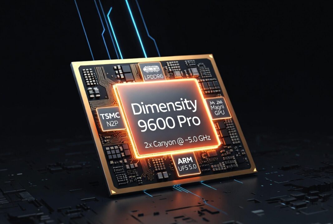 Dimensity 9600 Pro: утечки о 5 ГГц, 2-нм N2P и LPDDR6