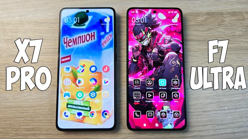 Новинки от Poco: ожидаемый релиз F7 Pro и F7 Ultra