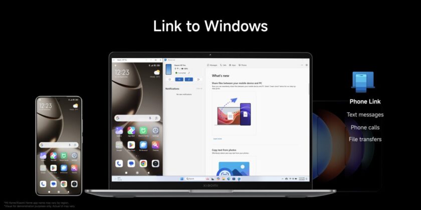 Смартфоном Xiaomi на HyperOS теперь можно будет управлять с ПК на Windows