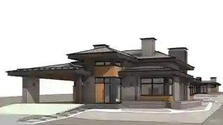 архитектура / монолитный каркас и каркас кровли