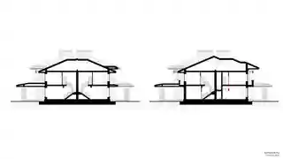 Разрез 2-2 и 3-3