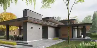 Проект дома с бассейном и спа