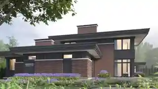 Дом с баней и гаражом на небольшом участке