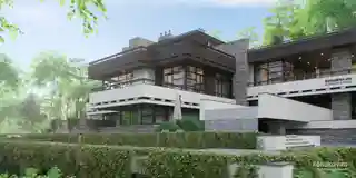Дом на склоне в Нижнем Новгороде