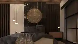 Мастер спальня и кабинет