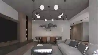 Основная группа помещений. Хол, кухня, гостинная