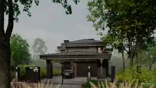 Дом со скатной кровлей и подвалом