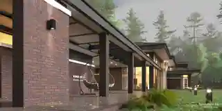 Дом для отдыха совмещенный с гостевым домом