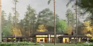 Дом для отдыха совмещенный с гостевым домом