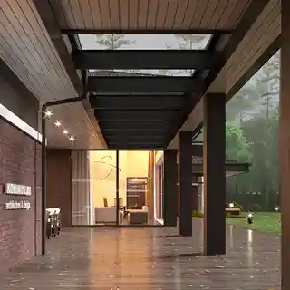 Дом для отдыха совмещенный с гостевым домом