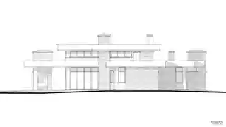 Небольшой дом с сауной и отдельностоящим гаражом