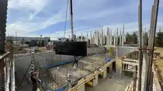 Монтаж крупнощитовой опалубки