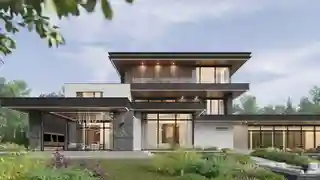 Дом с бассейном