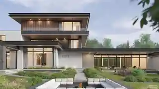 Дом с бассейном