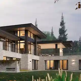 Дом на склоне в Калуге