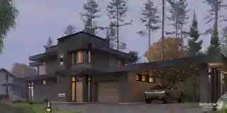 Проект дома с сохранением деревьев