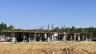 Заливка перекрытия. Общий вид