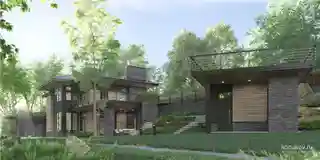 Дом в холме