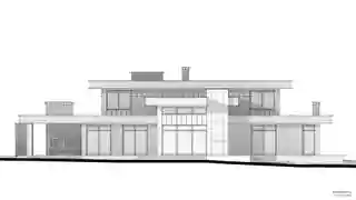 Дом с отдельным гаражом на большом участке