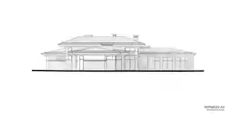 Дом с бассейном в Воронеже