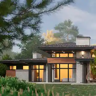 Дом с бассейном в Воронеже