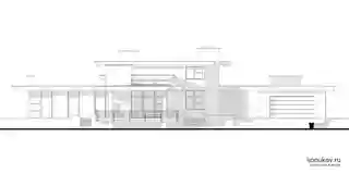 Дом, на слабых грунтах в низинном участке