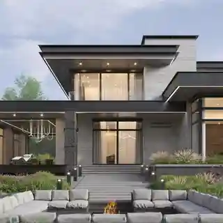 Дом с бассейном в Сорочанах