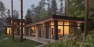 Дом на узком участке