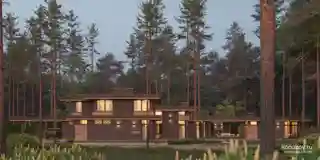 Дом на узком участке