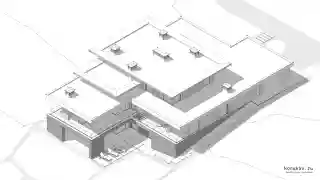 Дом на склоне оврага