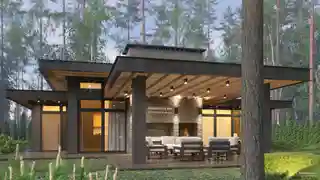 Отдельно стоящая баня