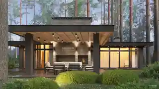 Отдельно стоящая баня