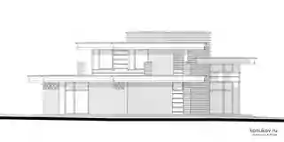 Дом Александра на берегу реки