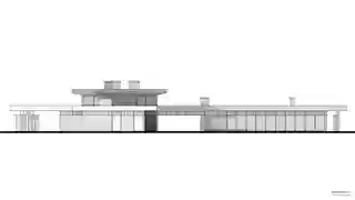 Дом из трех объемов