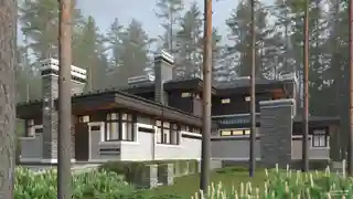 Дом с небольшой сауной