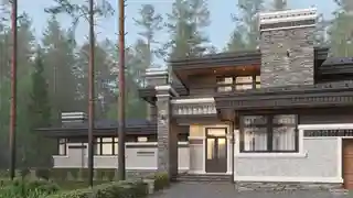 Дом с небольшой сауной