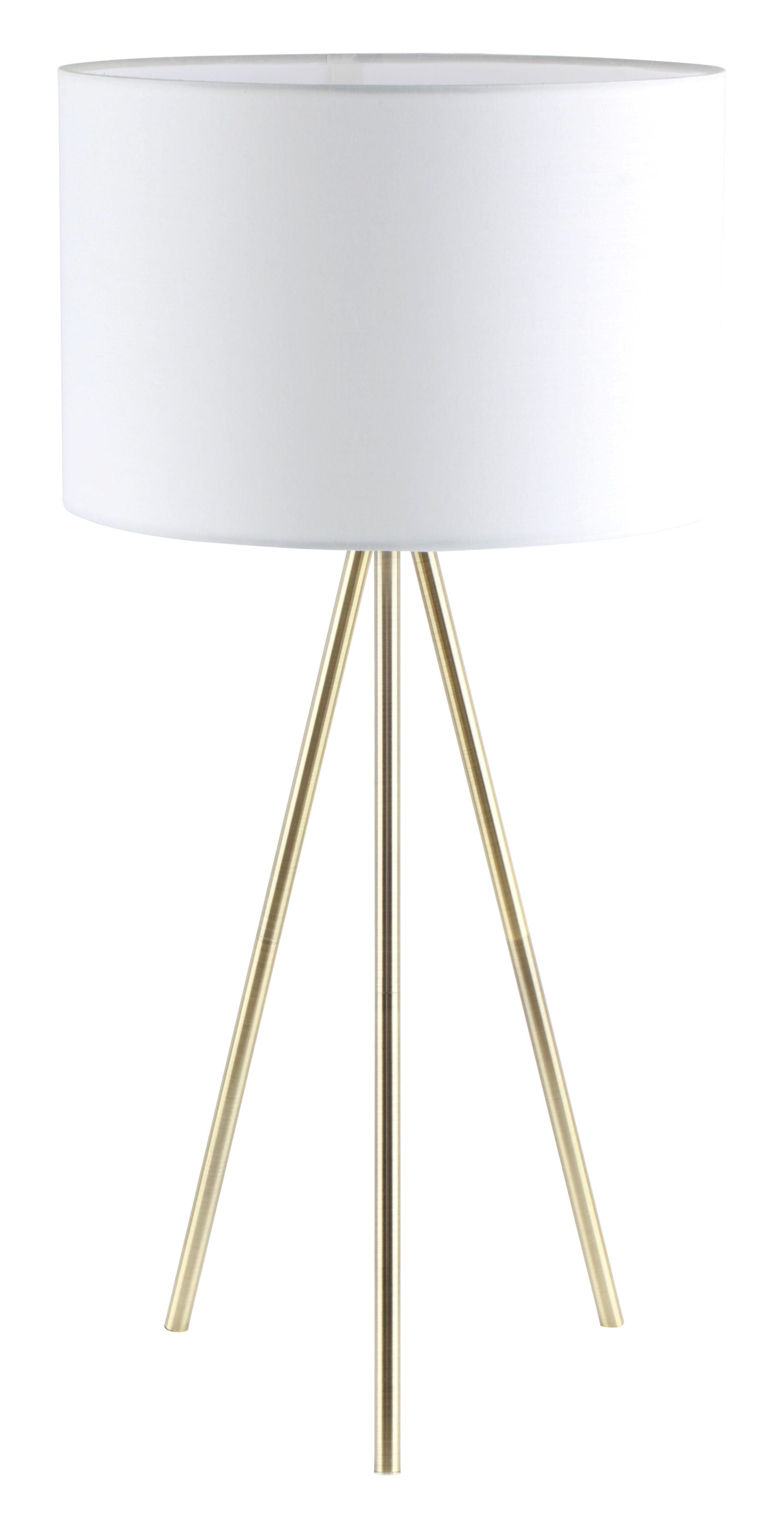 2001ATL ANTIQUE BRASS+WHITE (1) Наст. Лампа NW