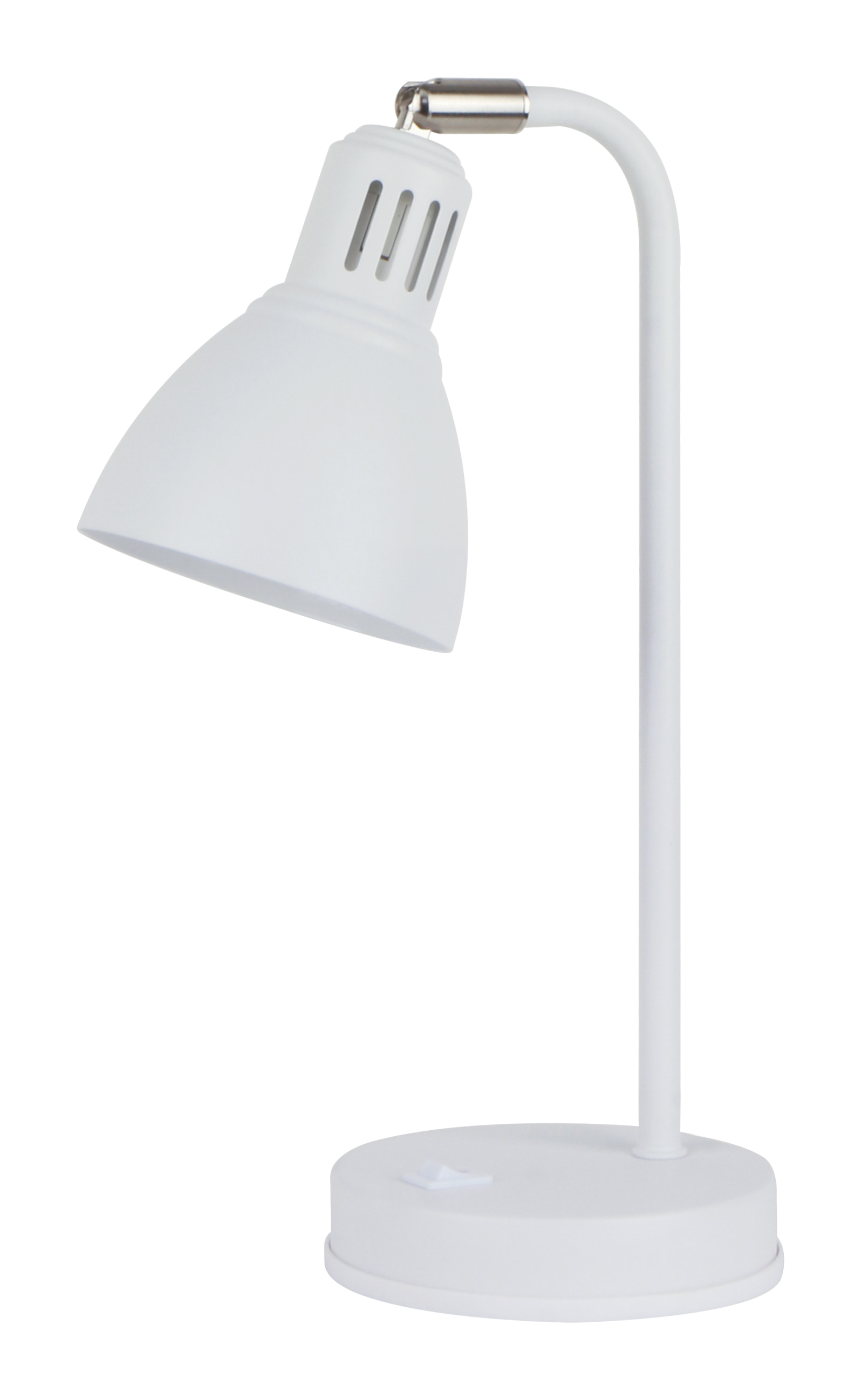 2084ATL SAND WHITE+SATIN NICKEL (1/18) Наст.Лампа NW #